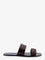 Saint Laurent Babylone leather sandals - Ultra Dark Brown