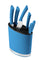 Spectrum by Scanpan Universal Knife Block, Silver Lake Blue (Local Delivery Only)