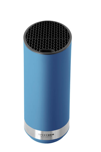 Spectrum by Scanpan Universal Knife Block, Silver Lake Blue (Local Delivery Only)