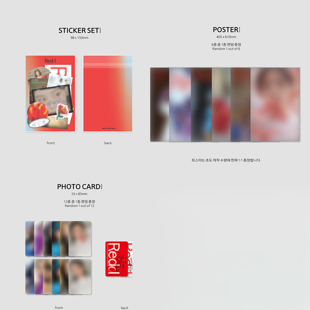 Whee In - Redd (International Shipping)