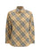 Burberry Slim fit cotton Check Shirt - Sand Ip Check