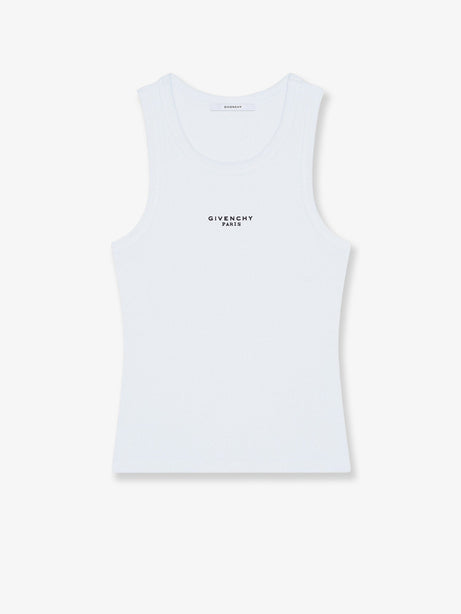 Givenchy Cotton blend tank top - White