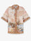 Zimmermann Mahon Linen Shirt with Blue Island Map Print - Multicolor