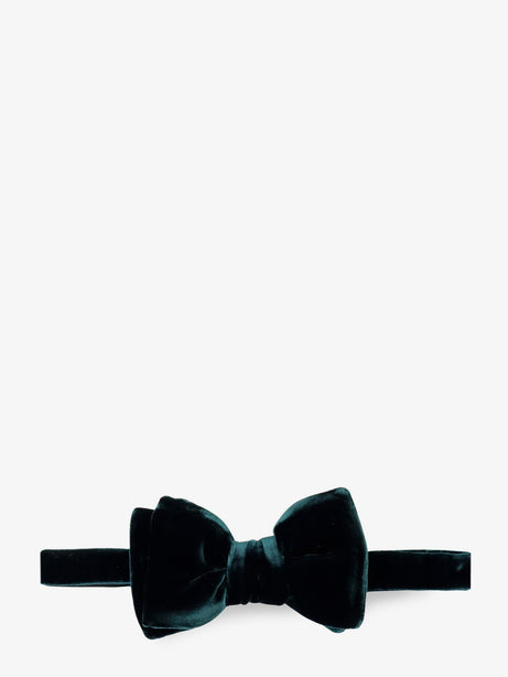 Tom Ford Velvet Bow Tie - Darkemerald