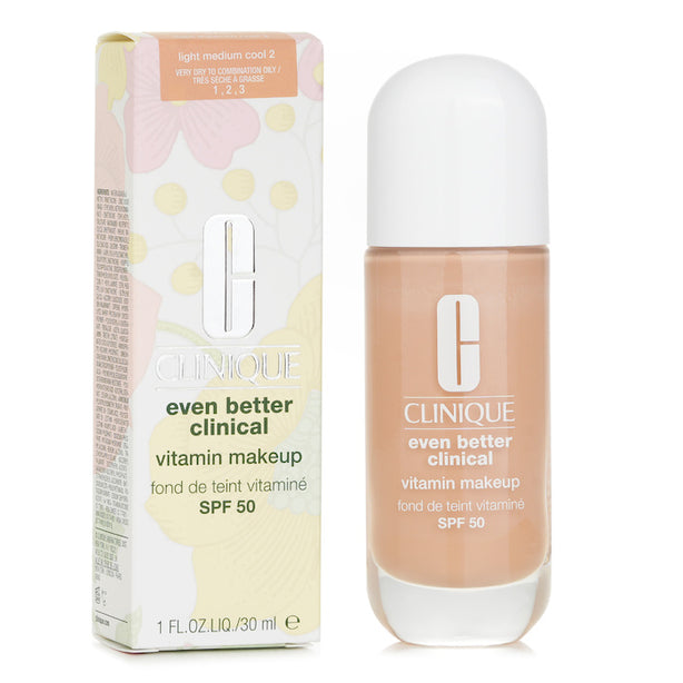 Even Better Clinical Vitamin Makeup Foundation Spf50 - # Light Medium Cool 2 - 30ml