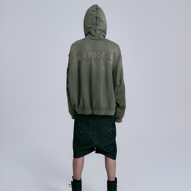 BTS World Tour Arirang Zip-up Hoodie Korea (International Shipping)