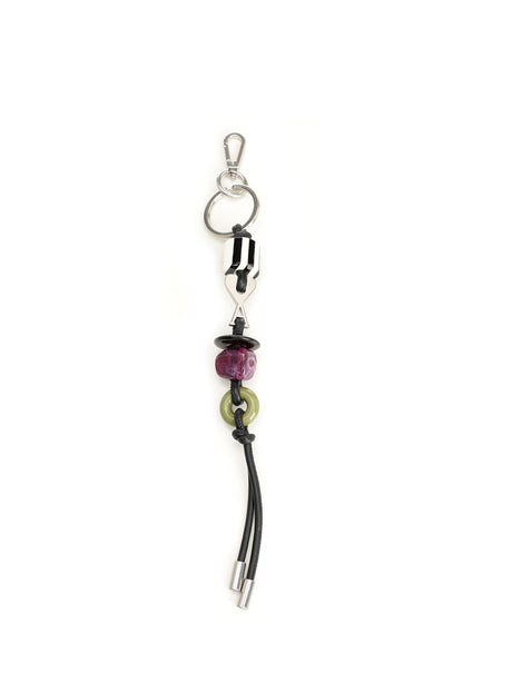 Ami Keychain With Pearls - Multi