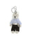 Prada Teddy Keychain - White