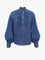 Zimmermann Denim shirt with cut-out embroidery - Bayblue