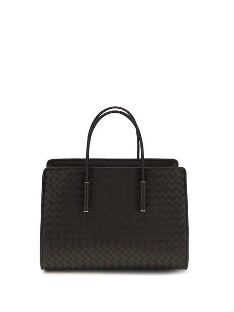 Bottega Veneta Barbara Tote Bag - Espresso-Brass V
