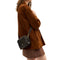 Coach Mini Carey Crossbody Bag In Loved Signature Canvas - Brown CEK73