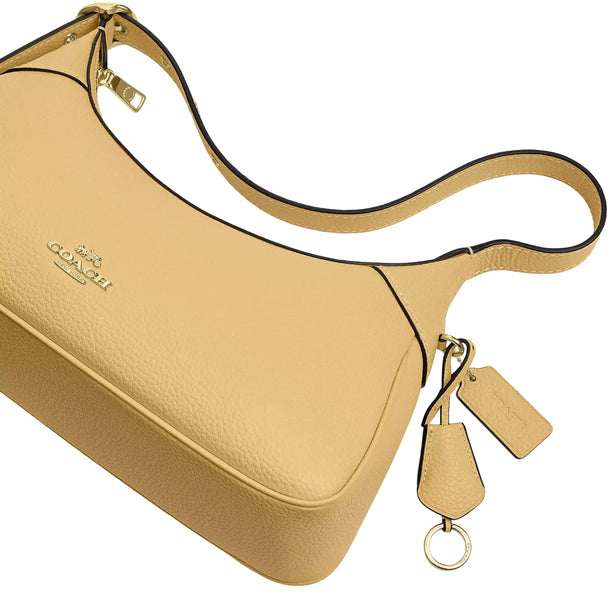 Coach Ella Small Shoulder Bag - Soft Yellow CDV36
