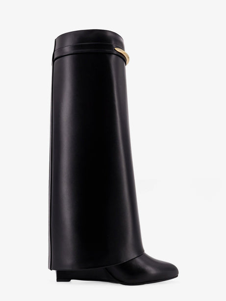 Givenchy Shark leather boots - Black