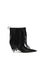 Balenciaga Avenue Fringe Ankle Boots - Black