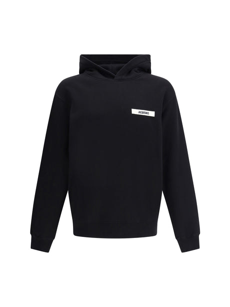 Jacquemus Hooded Sweatshirt - Black