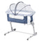 Unilove Hug Me Plus Airflow Bedside Co-Sleeper & Baby Bassinet with Mosquito Net and Carry Bag