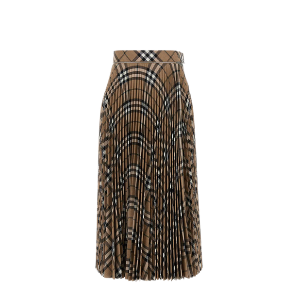 Embroidered Polyester Blend Skirt