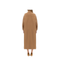 Brown Virgin Wool Coat