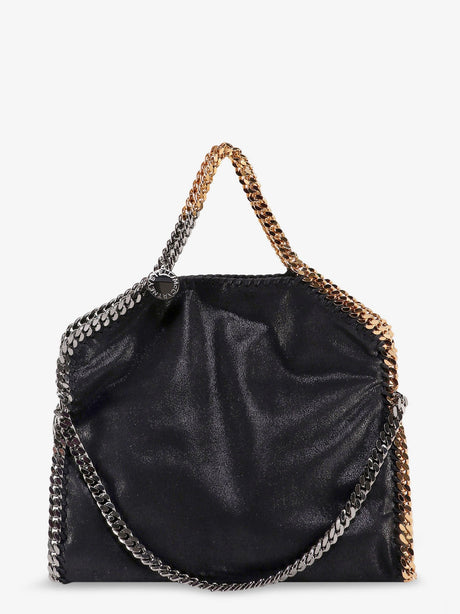 Stella Mccartney Falabella shaggy deer shoulder bag - Black