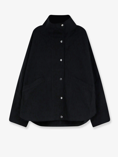 Toteme Summer cotton blend jacket - Black