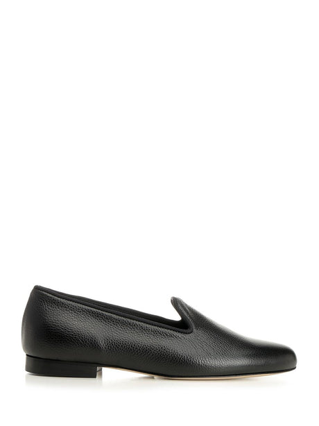 Toteme Hammered Moccasins - Black