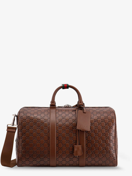 Gucci GG Emblem duffle bag - Black Sund