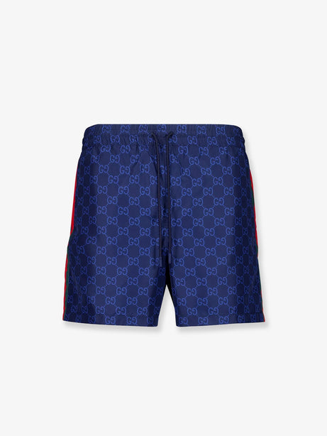 Gucci GG nylon swim trunks - Navy Mc