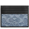 Coach Slim Id Card Case In Loved Signature Denim - Light Indigo CEB87