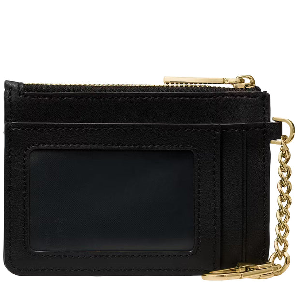 Kate Spade Quilted Key Ring Card Holder - Black KN772