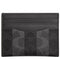 Coach Slim Id Card Case In Signature Canvas With Stripes - Black/ Grey CEB97