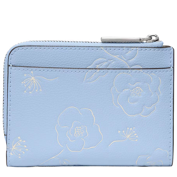 Kate Spade Floral Small L-Zip Wallet - North Star KO553