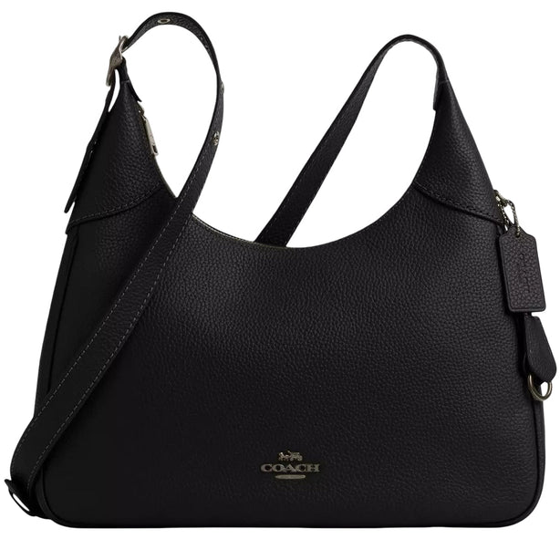 Coach Ella Shoulder Bag - Black CCE47