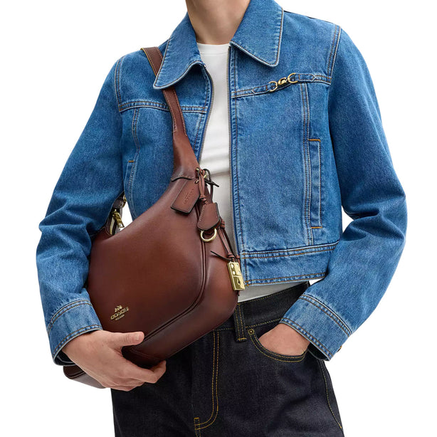 Coach Ella Shoulder Bag - Redwood CDY36
