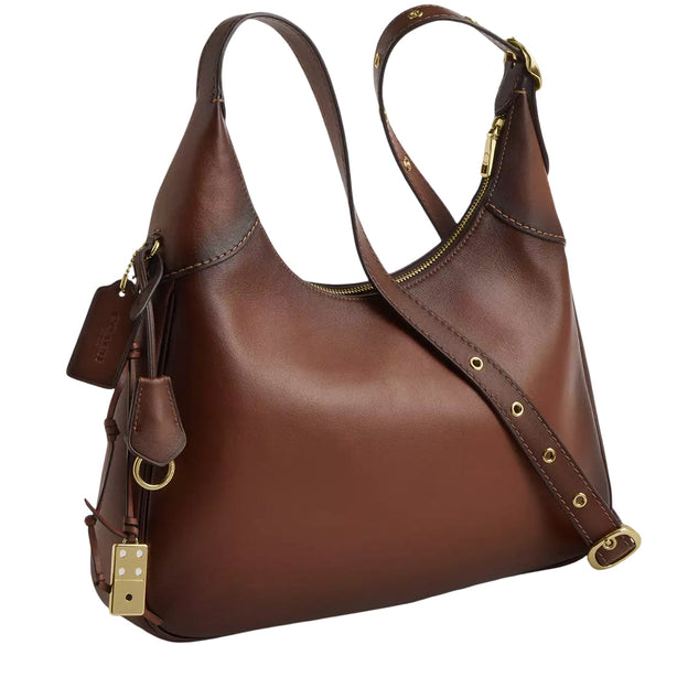 Coach Ella Shoulder Bag - Redwood CDY36