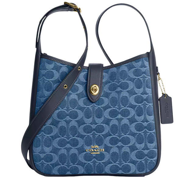 Coach Hadley Convertible Crossbody Bag In Signature Denim - Indigo CDB98