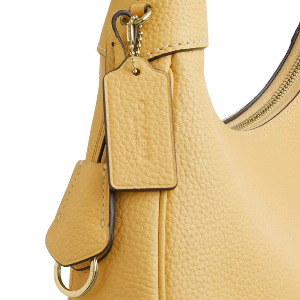Coach Ella Shoulder Bag - Soft Yellow CCE47
