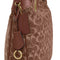 Coach Ella Shoulder Bag In Signature Chenille - Light Khaki/ Vintage Brown CCE49