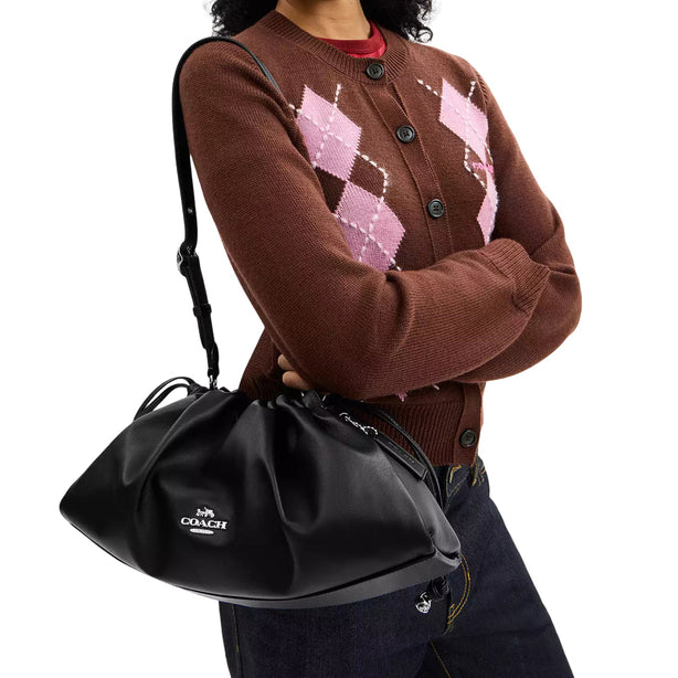 Coach Faye Large Shoulder Bag - Black CCE68