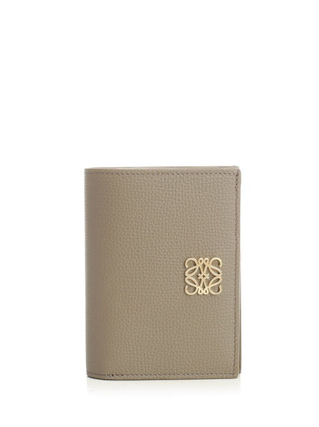 Loewe Anagram Compact Wallet - Beige