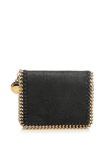 Stella Mccartney Falabella Bi-Fold Wallet - Black