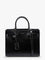 Saint Laurent Baby Sac de Jour leather handbag with padlock - Nero/Nero