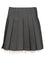 Self-Portrait Pleated Miniskirt - Grey
