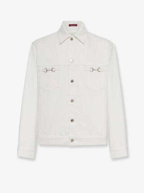 Gucci White denim jacket