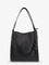 Bottega Veneta Corriere leather shoulder bag with Intrecciato pattern - Black