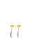 Toteme Drop Earrings - White