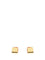 Toteme Small Designer Hoop Earrings - Gold
