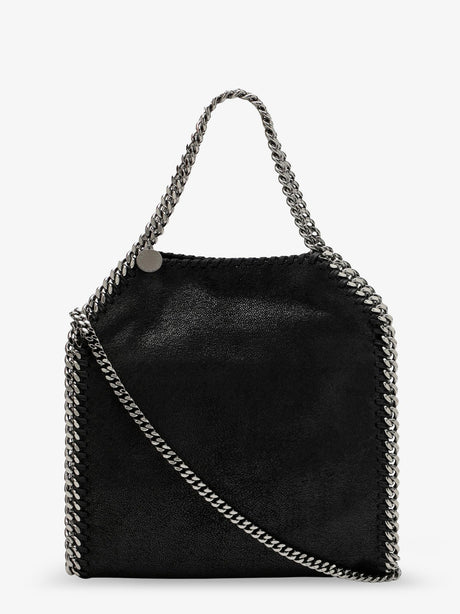 Stella Mccartney Falabella Eco Shaggy Deer Mini Crossbody Bag - Black