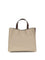 Marni Museo Tote Bag - Moon Stone/Dark Burgundy/Coffee