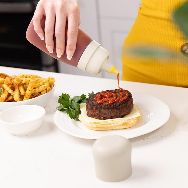 Zuutii Leak-Proof Condiment Squeeze Bottle