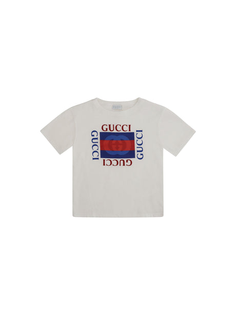 Gucci Printed cotton T-shirt for Boy - New White/Mc